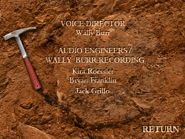 Audio credits