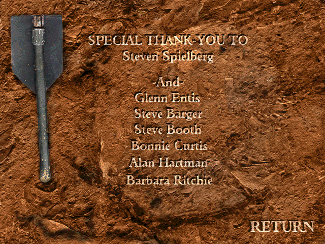Thank you credits