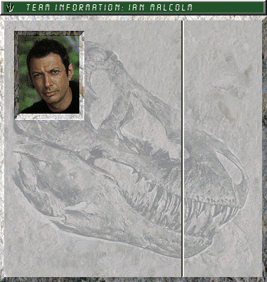 Ian Malcolm dossier