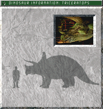 Triceratops field card
