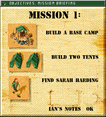 Mission 1 briefing