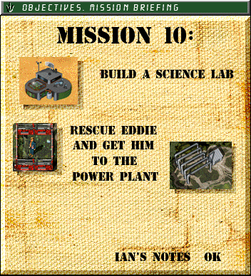 Mission 10 briefing